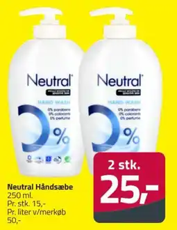 Fleggaard Neutral Håndsæbe tilbud