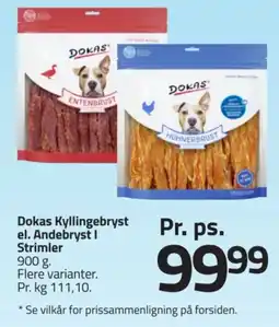 Fleggaard Dokas Kyllingebryst el. Andebryst i Strimler tilbud