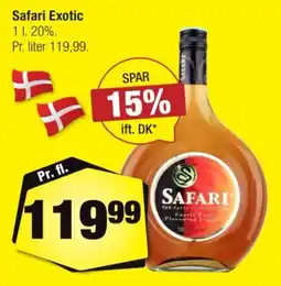 Calle Safari Exotic tilbud