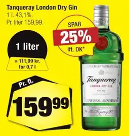 Calle Tanqueray London Dry Gin tilbud