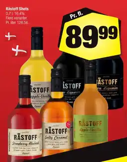 Calle Råstoff Shots tilbud