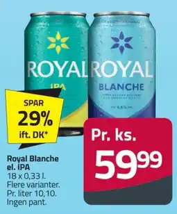 Fleggaard Royal Blanche el. IPA tilbud
