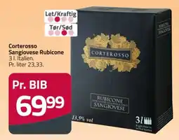 Fleggaard Corterosso Sangiovese Rubicone tilbud