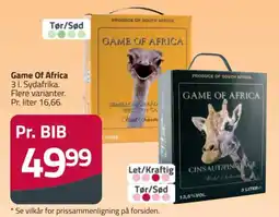 Fleggaard Game Of Africa tilbud