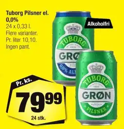 Calle Tuborg Grøn Pilsner tilbud