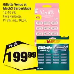 Calle Gillette Venus el. Mach3 Barberblade tilbud