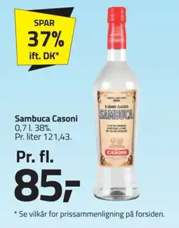 Fleggaard Sambuca Casoni tilbud