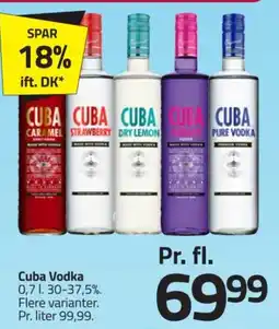 Fleggaard Cuba Vodka tilbud