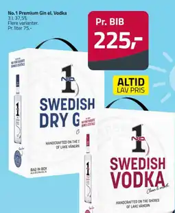 Fleggaard No. 1 Swedish Dry Gin tilbud