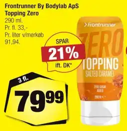 Calle Frontrunner Topping Zero tilbud