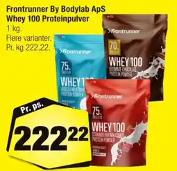 Calle Fronrunner Whey 100 Proteinpulver tilbud