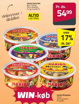 Fleggaard Haribo Party Box tilbud