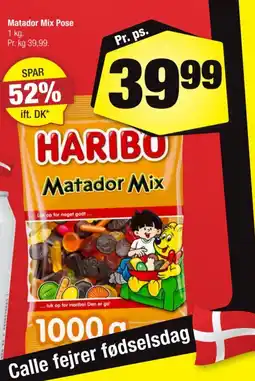 Calle Haribo Matador Mix tilbud
