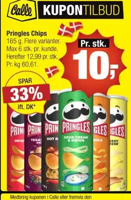Calle Pringles Chips tilbud