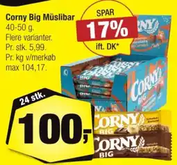 Calle Corny Big Müslibar tilbud