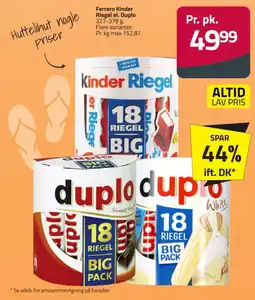 Fleggaard Kinder Riegel tilbud