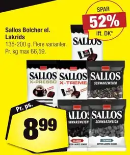 Calle Sallos Lakrids tilbud