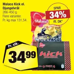 Calle Malaco kick el. djungelvral tilbud