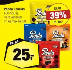 Calle Panda Lakrids tilbud
