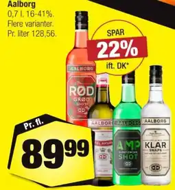 Calle Aalborg Rød Grød Shot tilbud