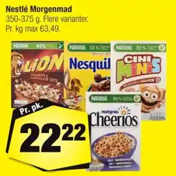 Calle Nestlé Morgenmad tilbud