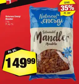 Calle Naturens energi Mandler tilbud