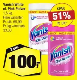 Calle Vanish Oxi Action tilbud