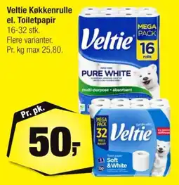 Calle Veltie køkkenrulle tilbud