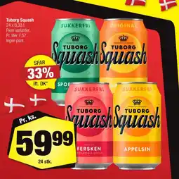 Calle Tuborg Squash tilbud