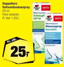 Calle Doppelherz saltvandsnaesespray tilbud