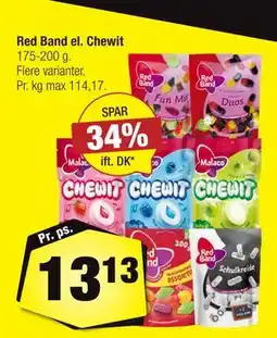 Calle Red Band el. Chewit tilbud