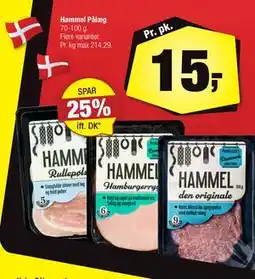 Calle Hammel Pålæg tilbud