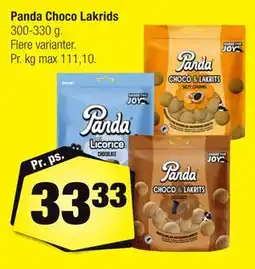 Calle Panda Choco Lakrids tilbud