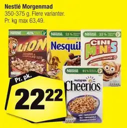 Calle Nestlé Morgenmad tilbud