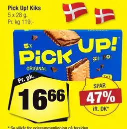 Calle Pick Up! Kiks tilbud