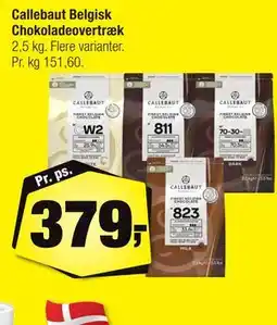 Calle Callebaut Belgisk Chokoladeovertræk tilbud