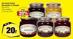 Calle Den Gamle Fabrik Marmelade el. Ribsgelé tilbud