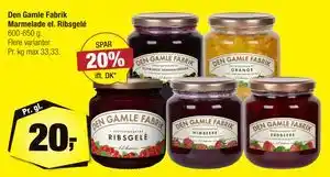 Calle Den Gamle Fabrik Marmelade el. Ribsgelé tilbud
