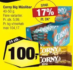 Calle Corny Big Müslibar tilbud