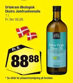 Calle Urtekram Økologisk Ekstra Jomfruolivenolie tilbud