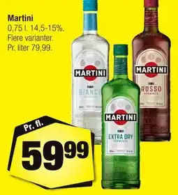 Calle Martini tilbud