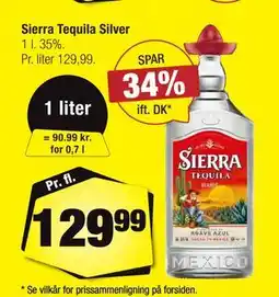 Calle Sierra Tequila Silver tilbud