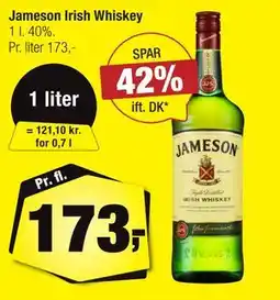 Calle Jameson Irish Whiskey tilbud