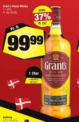 Calle Grant's Finest Whisky tilbud