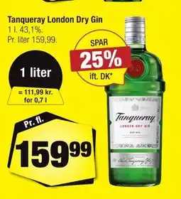 Calle Tanqueray London Dry Gin tilbud