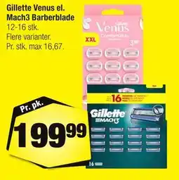 Calle Gillette Venus el. Mach3 Barberblade tilbud