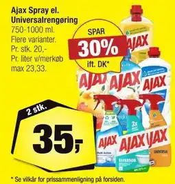 Calle Ajax Spray el. Universalrengøring tilbud