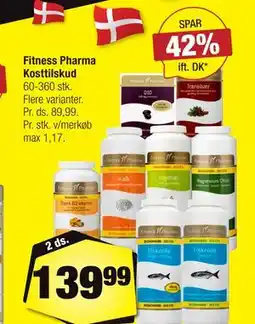 Calle Fitness Pharma Kosttilskud tilbud