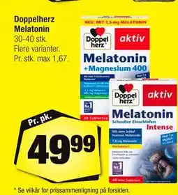 Calle Doppelherz Melatonin tilbud