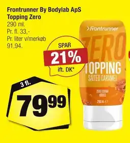 Calle Frontrunner By Bodylab ApS Topping Zero tilbud